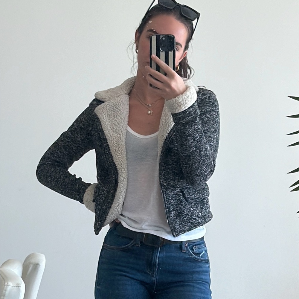 Sherpa Collared Jacket